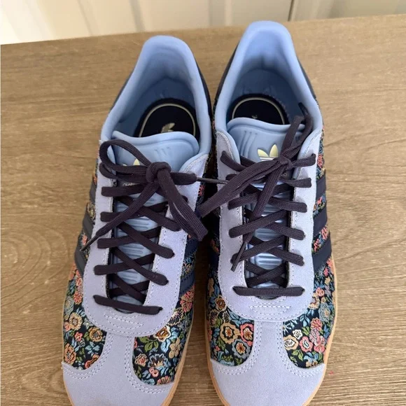 Adidas Gazelle X Liberty London Sneakers (size: 6.5 Big Kids or Women’s 8.5/9) - Picture 2 of 10